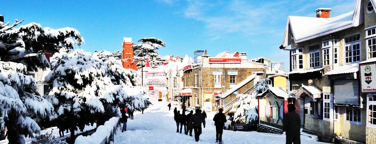 Shimla in winter